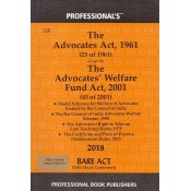 Professional's The Advocates Act, 1961 Bare Act
